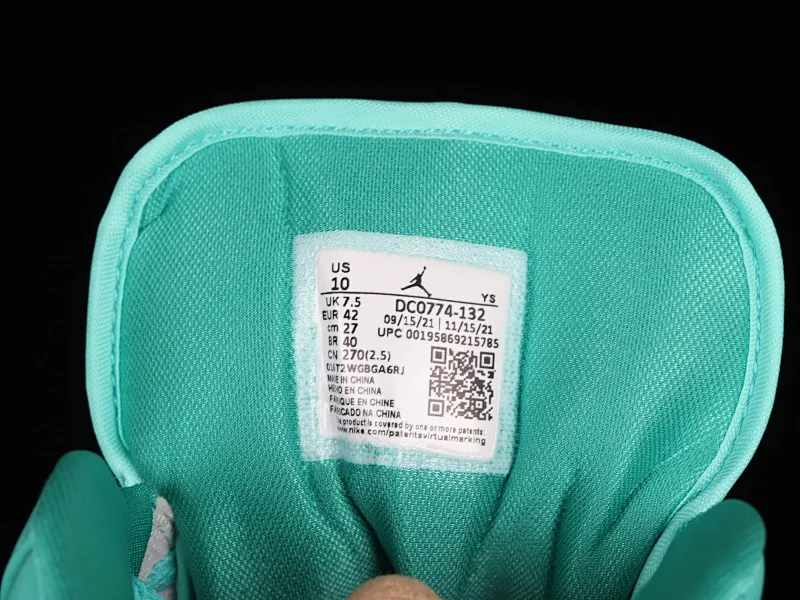 All categories Air Jordan Jordan series basketball shoes Air Jordan 1 Low Z version Air Jordan 1 Low "Turquoise" AJ1 Joe 1 Turquoise DC0774-132